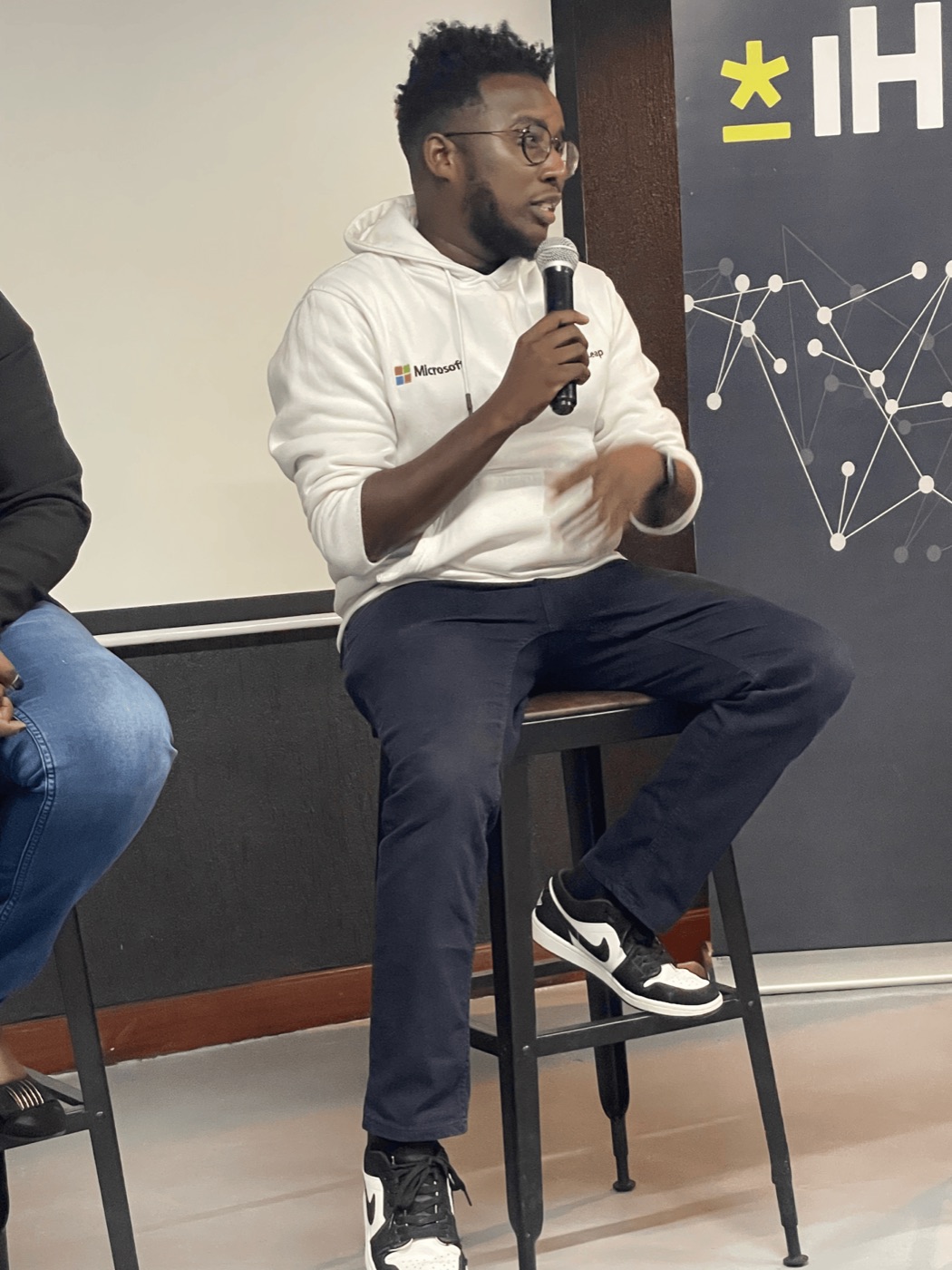 Somet Kipchilat speaking at iHub